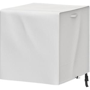 Simple Houseware Waterproof 24.5″ x 24.5″ Central Air Conditioner Cover for Outside, Heavy Duty Cover(24.5 x 24.5 x 30.2-Inch)